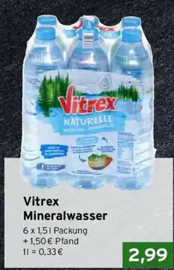 CAP Markt Vitrex Mineralwasser Angebot