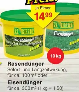Wiglo Wunderland Rasendünger oder Eisendünger Angebot
