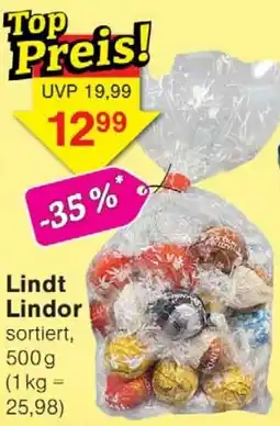 Wiglo Wunderland Lindt Lindor Angebot