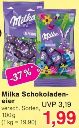 Wiglo Wunderland Milka Schokoladeneier Angebot