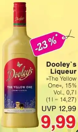 Wiglo Wunderland Dooley's Liqueur Angebot
