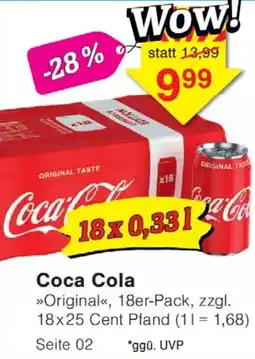 Wiglo Wunderland Coca Cola Angebot