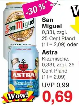 Wiglo Wunderland San Miguel oder Astra Angebot