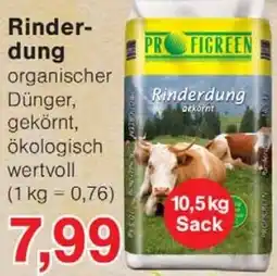 Wiglo Wunderland Rinderdung Angebot