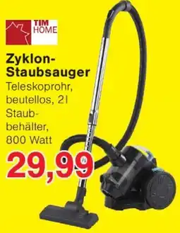 Wiglo Wunderland TIM HOME Zyklon Staubsauger Angebot