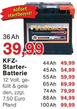 Wiglo Wunderland KFZ Starter Batterie Angebot