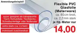Wiglo Wunderland Flexible PVC Glasfolie (Meterware) Angebot