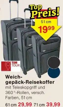 Wiglo Wunderland TIM TOUR Weichgepäck-Reisekoffer Angebot