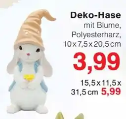 Wiglo Wunderland Deko-Hase Angebot