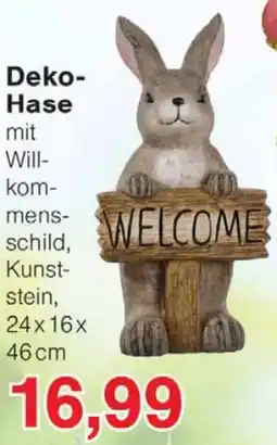 Wiglo Wunderland Deko Hase Angebot