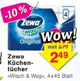 Wiglo Wunderland Zewa Küchentücher Angebot