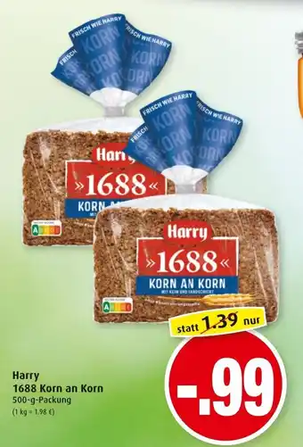 Markant Harry 1688 Korn an Korn 500g Angebot