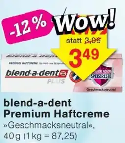 Wiglo Wunderland blend-a-dent Premium Haftcreme Angebot