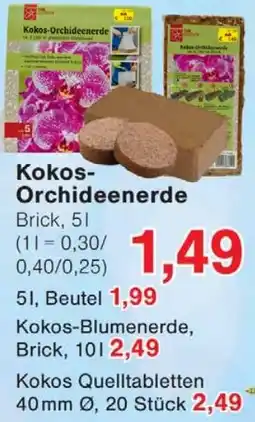 Wiglo Wunderland Kokos Orchideenerde Angebot