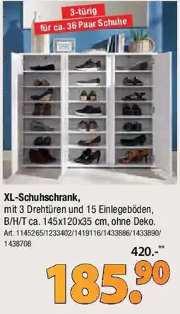 Zurbrüggen Xora XL-Schuhschrank Angebot
