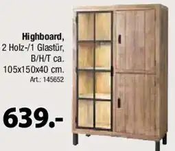 Zurbrüggen LANDSCAPE Highboard Angebot