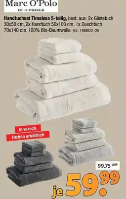 Zurbrüggen Marc O'Polo Handtuchset Timeless Angebot