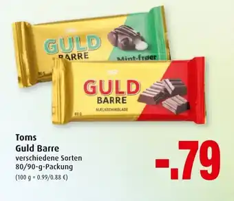 Markant Toms Guld Barre 80/90g Angebot