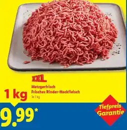 Lidl Metzgerfrisch Frisches Rinder-Hackfleisch Angebot
