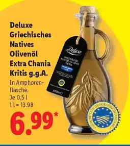Lidl Deluxe Griechisches Natives Olivenöl Extra Chania Kritis g.g.A. Angebot