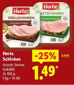 Lidl Herta Schinken Angebot