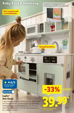 Lidl Lupilu Holz-Küche Angebot