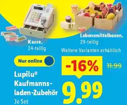 Lidl Lupilu Kaufmannsladen-Zubehör Angebot