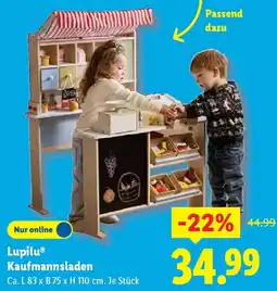 Lidl Lupilu Kaufmannsladen Angebot