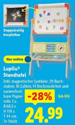 Lidl Lupilu Standtafel Angebot