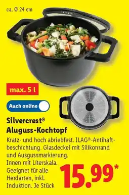 Lidl Silvercrest Aluguss-Kochtopf Angebot