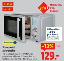 Lidl Silvercrest Mikrowelle Angebot