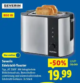 Lidl SEVERIN Edelstahl-Toaster Angebot