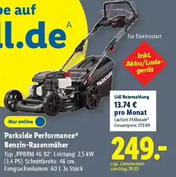Lidl Parkside Performance Benzin-Rasenmäher Angebot