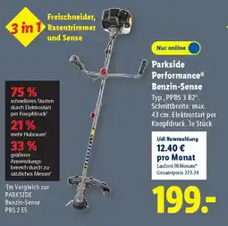 Lidl Parkside Performance Benzin-Sense Angebot