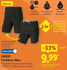 Lidl CRIVIT Funktions-Hose Angebot