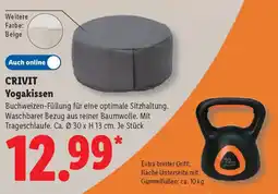 Lidl CRIVIT Yogakissen Angebot