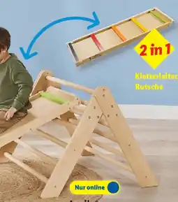 Lidl Lupilu Holz-Kletterdreieck Angebot