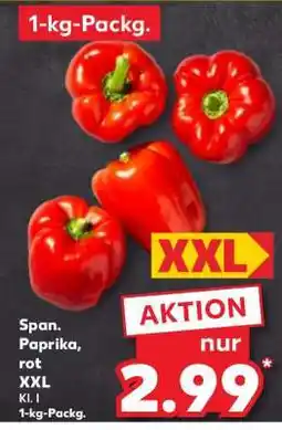 Kaufland Span. Paprika, rot XXL Angebot