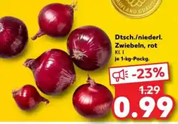 Kaufland Dtsch./niederl. Zwiebeln, rot Angebot