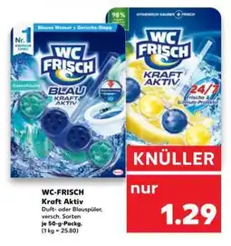 Kaufland WC FRISCH Kraft aktiv Angebot