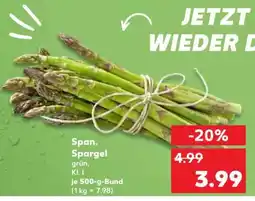 Kaufland Span. Spargel Angebot