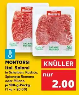 Kaufland MONTORSI Ital. Salami Angebot