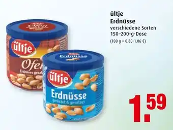 Markant Ültje Erdnüsse 150g - 200g Dose Angebot