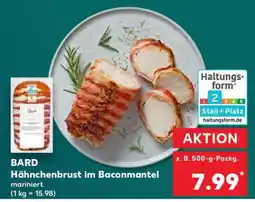Kaufland BARD Hähnchenbrust im Baconmantel mariniert Angebot
