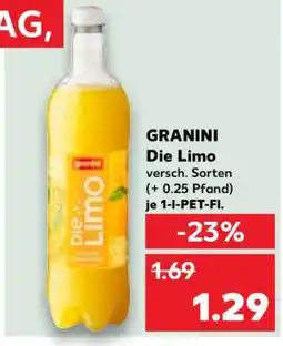 Kaufland GRANINI Die Limo Angebot