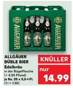 Kaufland Allgäuer Büble Bier Angebot
