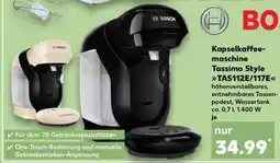 Kaufland Kapselkaffeemaschine Tassimo Style TAS112E/117E Angebot