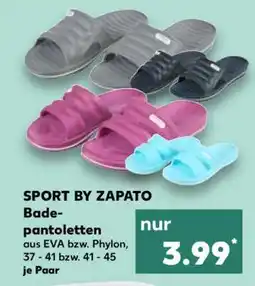 Kaufland SPORT BY ZAPATO Badepantoletten Angebot