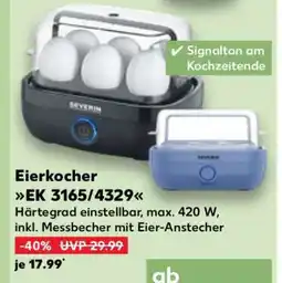 Kaufland Eierkocher EK 3165/4329 Angebot