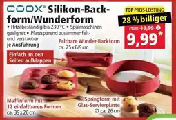 Norma COOX Silikon-Backform/Wunderform Angebot